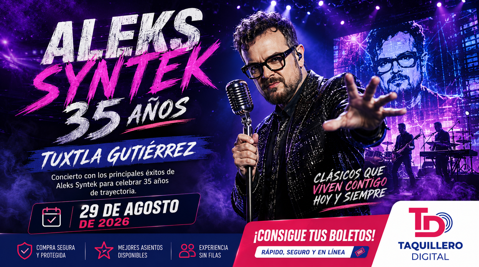 Aleks Syntek – 35 años
